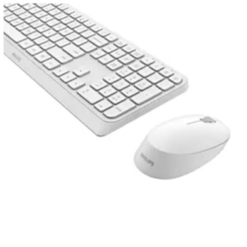 PHILIPS SPT6307W/34 KIT TASTIERA LAYOUT ITALIANO + MOUSE OTTICO WIRELESS 2.4GHz 1.600 DPI BIANCO
